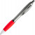 Ручка пластиковая шариковая CONWI, серебристый/красный