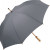 Зонт 7379  AC midsize bamboo umbrella ÖkoBrella  grey wS