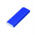 Флешка прямоугольной формы, оригинальный дизайн, двухцветный корпус, 32 Гб, синий/белый