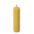 Свеча из вощины 3,5 х 12,5 см с деревянным ярлыком, желтый