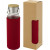 Thor, стеклянная бутылка объемом 660 мл с неопреновым чехлом, красный
