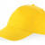 Бейсболка Мемфис 230 5-панельная, yellow
