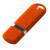 USB-флешка на 32 ГБ 3.0 USB, с покрытием soft-touch, оранжевый