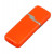 Флешка 3.0 промо прямоугольной формы c оригинальным колпачком, 32 Гб, оранжевый