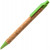 Ручка шариковая COMPER Eco-line с корпусом из пробки, натуральный/зеленое яблоко
