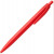 Ручка пластиковая шариковая STIX, черный чернила, красный