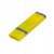 USB-флешка промо на 32 Гб прямоугольной классической формы, желтый