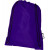 Рюкзак со шнурком Oriole из переработанного ПЭТ, пурпурный