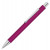 Ручка шариковая металлическая Pyra soft-touch с зеркальной гравировкой, розовый