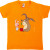 Футболка Винни-Пух детская, оранжевый