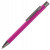 Ручка шариковая UMA STRAIGHT GUM soft-touch, с зеркальной гравировкой, розовый