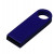 USB 2.0-флешка на 4 Гб с мини чипом и круглым отверстием, синий