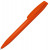 Шариковая ручка Coral Gum  с прорезиненным soft-touch корпусом и клипом., оранжевый