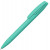 Шариковая ручка Coral Gum  с прорезиненным soft-touch корпусом и клипом., бирюзовый